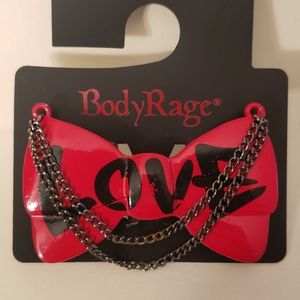 Body Rage Love Bow stretch Band Ring